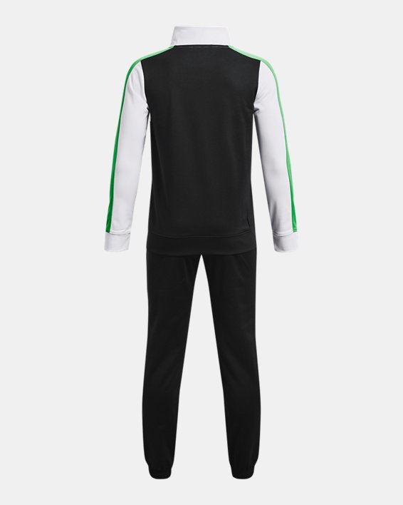 Track Suit UA Knit Colorblock para Niño, Black, pdpMainDesktop image number 1